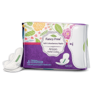 Absorbante noapte Fancy Free lungi 5 straturi cu aripioare moi 8 buc